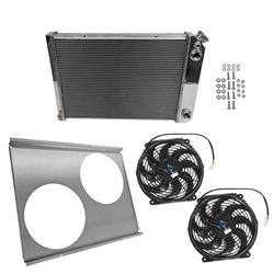 [SUM-384074-KIT1] Summit Racing™ Pro LS Conversion Radiator and Fan Combos