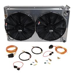 [SUM-381446-KIT1] Summit Racing™ Pro LS Swap Aluminum Radiator and Fan Combo Kits