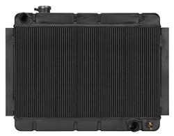 [RAD-CHC11B] Cold Case Radiators CHC11B: CHC11B Black Night Rider Series Performance Radiator for 1967-1969 Chevy Camaro/Nova; Pontiac Firebird, Manual Trans