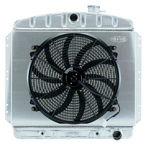 [RAD-CHT569AK] Cold Case Radiators CHT569AK: Aluminum Performance Radiator with Fan & Shroud Kit 1949-1954 Chevrolet Bel Air, Full-Size Chevy