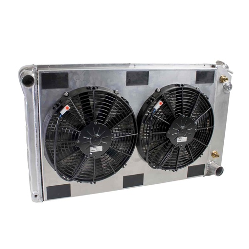 [GRI-CU-70007] Griffin Radiators CU-70007: ExactFit Radiator ComboUnit for GM 1968-1977 A Body, 1978-1988 G Body, 1970-1981 F Body with Transmission Cooler