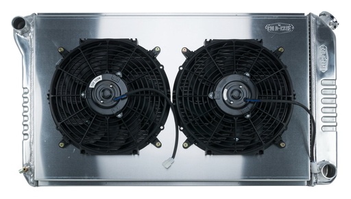 [RAD-GMA42K] Cold Case Radiators GMA42K: Aluminum Performance Radiator with Fan 1968-1972 GM A-Body