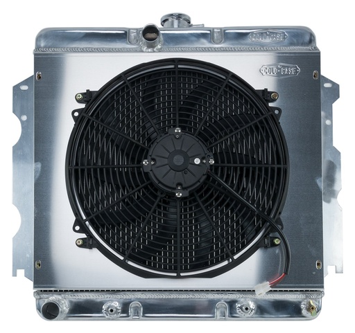[RAD-MOP751AK] Cold Case Radiators MOP751AK: Aluminum Performance Radiator with Fan 1962-1974 Mopar A, B, C & E-Body