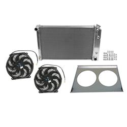[SUM-384002-KIT1] Summit Racing™ Performance Fit Aluminum Radiator and Fan Combos