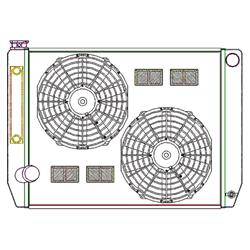 [GRI-CU26242T] Griffin Universal Fit ComboUnit Radiators