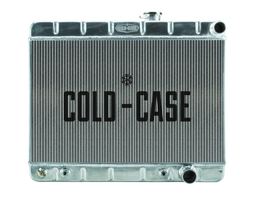 [RAD-GPG19A] Cold Case Radiators GPG19A: Aluminum Performance Radiator 1965 Pontiac GTO TriPower