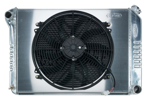 [RAD-CHN548K] Cold Case Radiators CHN548K: Aluminum Performance Radiator with Fan 1968-1979 Chevy Nova