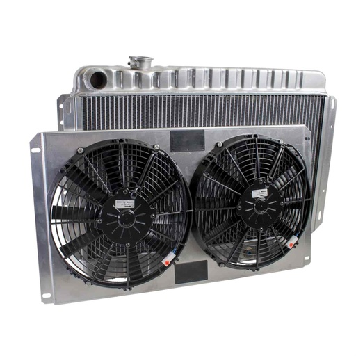 [GRI-CU-70054] Griffin Radiators CU-70054: ExactFit Radiator ComboUnit for 1963-1967 Chevelle with Transmission Cooler