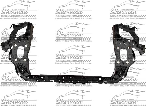 [SHI-348-49] Sherman Parts 348-49: Replacement Radiator Support for 2008-2020 Dodge Grand Caravan, 2008-2016 Chrysler Town & Country