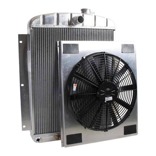 [GRI-CU-70056] Griffin Radiators CU-70056: ExactFit Radiator ComboUnit for 1948-1954 Chevy/GMC Pickup Truck