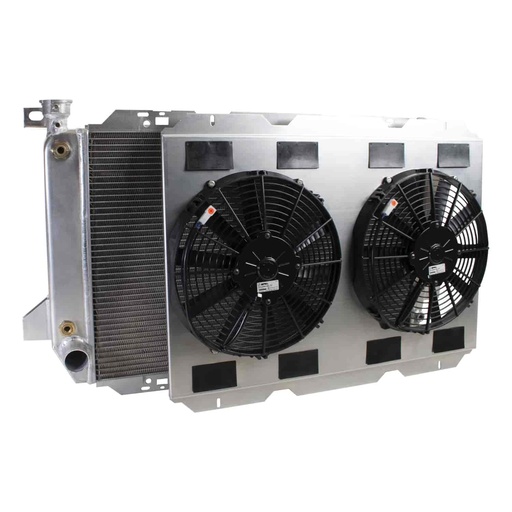 [GRI-CU-70125] Griffin Radiators CU-70125: ExactFit Radiator ComboUnit for 1985-1987 Ford Truck & 1985-1996 Bronco
