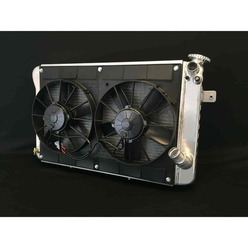 [DWR-6139025M] DeWitts 6139025M: LSX Swap Direct Fit Aluminum Radiator 1966-1967 Corvette