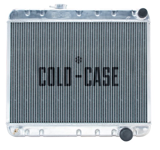 [RAD-GPG18] Cold Case Radiators GPG18: Aluminum Performance Radiator 1964-1965 Pontiac GTO, Tempest, LeMans Without AC - Manual Transmission