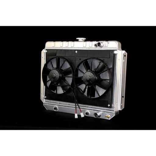 [DWR-6139016A] DeWitts 6139016A: LSX Swap Direct Fit Aluminum Radiator 1965-70 Impala