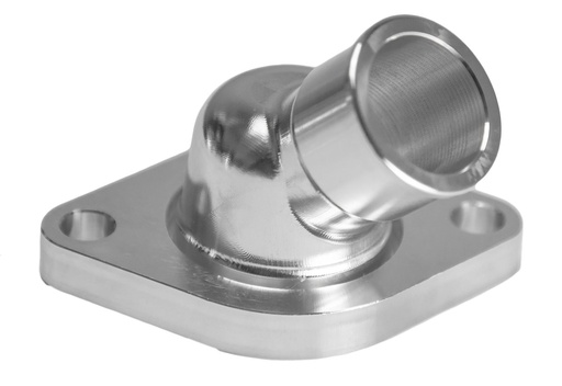 [MCH-BTH-333-05] March Performance BTH-333-05: BTH-333-05 Water Neck Thermostat Housing, Big Block Ford 429/460, Ford 351 Cleveland Billet, 45-Degree, O-Ring, Polished