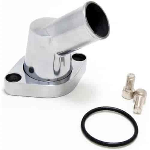 [TRD-6003] Trans Dapt 6003: Aluminum Water Neck 1966-75 Small Block Chevy V8