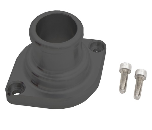 [MCH-BTH-211-08] March Performance BTH-211-08: BTH-211-08 Water Neck, Chevy LS Engine, Straight, One Piece, Billet, Black