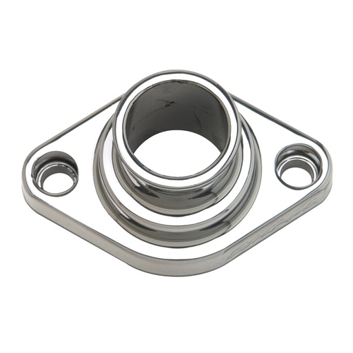 [EDL-4816] Edelbrock 4816: Polished Aluminum Straight Thermostat Housing for Small Block Chevy