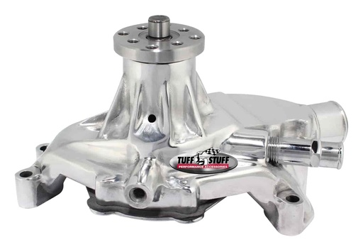 [TFF-1635EB] Tuff Stuff 1635EB: Standard Water Pump Polished 1955-73 Small Block Chevy