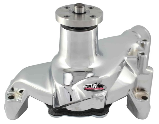 [TFF-1675AA] Tuff Stuff 1675AA: SuperCool Water Pump Chrome 1987-95 Small Block Chevy