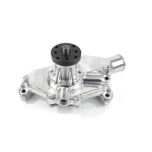 [TSN-HC8013P] Top Street Performance HC8013P: HC8013P Mechanical Water Pump, Aluminum, Polished, Chevrolet SB Short Neck, Reverse