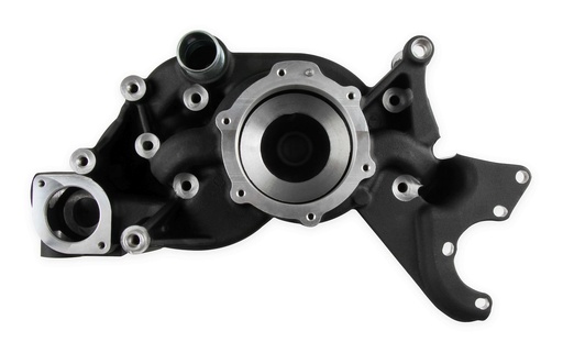 [HLY-97-224] Holley 97-224: 97-224 LS COOLING MANIFOLD BLACK-A/C Delete