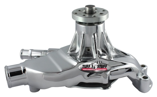 [TFF-1635NG] Tuff Stuff 1635NG: SuperCool Water Pump Chrome 1984-91 Chevy Corvette 350