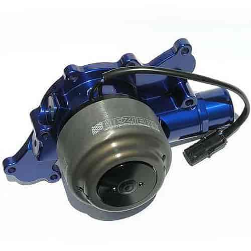 [MEZ-WP374B] Meziere WP374B: 300 Series Electric Water Pump with Idler Pulley Ford 5.0L 1994-95, 1991-95 Short Pump
