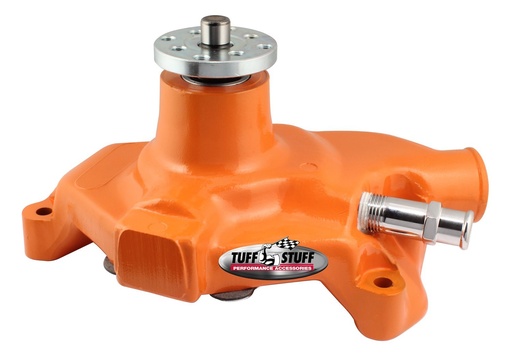 [TFF-1394NCORANGE] Tuff Stuff 1394NCORANGE: Platinum Water Pump 1955-71 Small Block Chevy