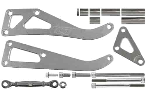[ICB-551705] ICT Billet 551705: Billet Alternator Bracket for Small Block Chevy with Long Water Pump