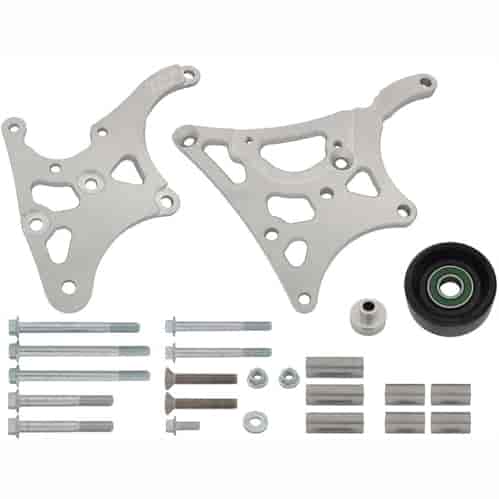 [ICB-551577-3] ICT Billet 551577-3: LS High Mount Alternator and Power Steering Pump Bracket Kit
