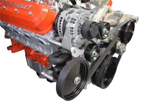 [ICB-551368] ICT Billet 551368: Gen V LT Alternator and Power Steering Pump Relocation Bracket Kit