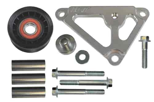 [ICB-551776-1] ICT Billet 551776-1: LS Power Steering Delete Idler Pulley Bracket
