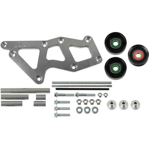 [ICB-551790] ICT Billet 551790: Supercharger Idler Pulley Adapter Bracket for LT4 Supercharger on GM Gen V LT Truck