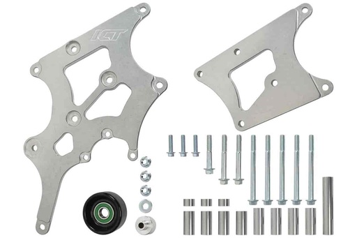 [ICB-551796-3] ICT Billet 551796-3: 551796-3 LS BMW E46 Swap Alternator & Power Steering Bracket Kit Truck LS3 5.3L 6.0L