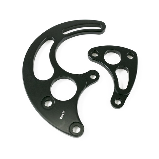 [TSN-JM9115BK] Top Street Performance JM9115BK: JM9115BK Power Steering Saginaw Bracket, Aluminum BBC Long Water Pump, Black