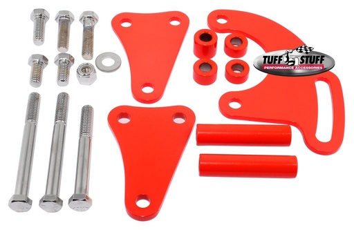 [TFF-6508BRED] Tuff Stuff 6508BRED: Power Steering Pump Bracket Long Pump