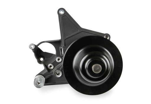 [HLY-97-252BK] Holley 97-252BK: 97-252BK BRACKET KIT, P/S LT4-W LONG SPACER NATURAL-BLACK FINISH