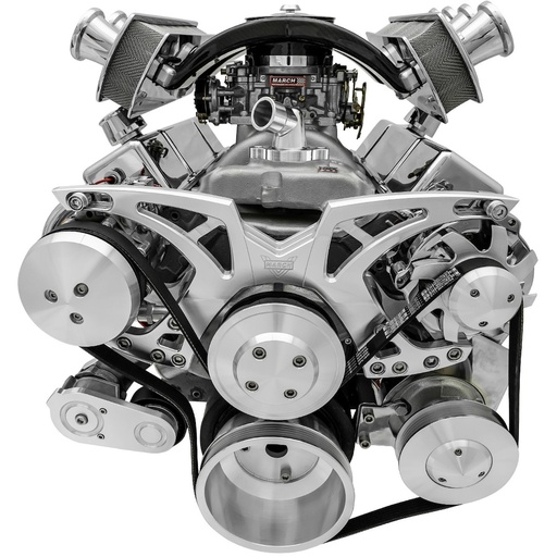 [MCH-21255] March Performance 21255: 21255 Big Block Chevy All Inclusive Style Track Serpentine System (AC/PS/ALT)