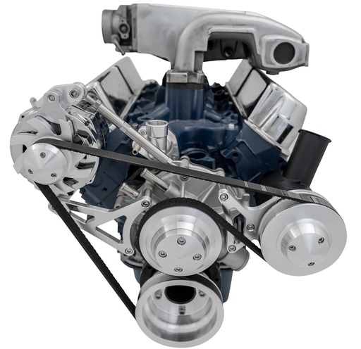 [MCH-30125] March Performance 30125: High Water Flow Serpentine Drive Kit Ford 289-302 with Power Steering