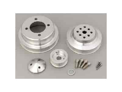 [MCH-1675] March Performance 1675: Performance Series Serpentine Conversion Kit 4-3/8", 6-Rib Crank Pulley