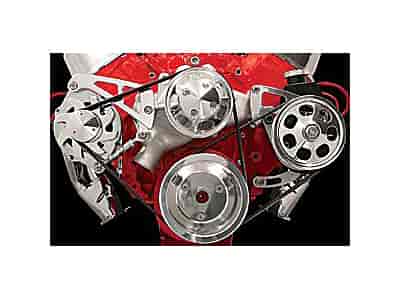 [BSP-FM2221PC] Billet Specialties FM2221PC: Serpentine Conversion Kit For Big Block Chevy w