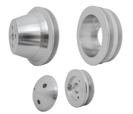 [MCH-1625] March Performance 1625: Performance Series V-Belt Pulley Kit 5-1/2", 2-Groove Crank Pulley