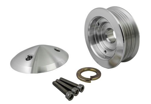 [MCH-208] March Performance 208: Alternator Pulley with Cover GM/Ford