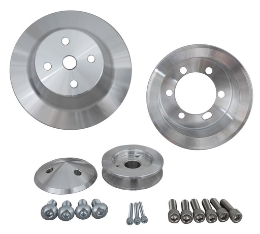 [MCH-10210] March Performance 10210: Performance Ratio V-Belt Pulley Set 1-Groove Crankshaft Pulley