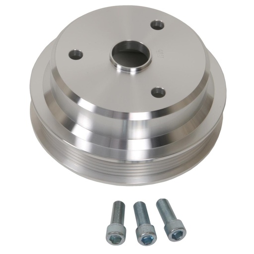 [MCH-4111] March Performance 4111: 4111 Small Block Chevy Corvette Serpentine Crankshaft Pulley - '88-91