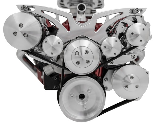 [MCH-21135] March Performance 21135: 21135 All-Inclusive Style Track Serpentine System for 1963-1982 Chevy Corvette w/Small Block Chevy [No Belts]