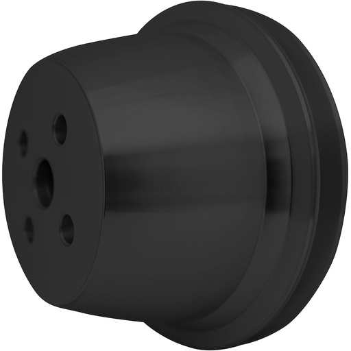 [MCH-1618-08] March Performance 1618-08: 1618-08 Small Block Ford Water Pump Pulley - Late - 5.25" - Black