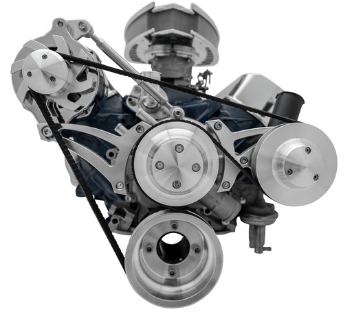 [MCH-30126] March Performance 30126: Ford 289-305 (5.0L) Mid Mount Serpentine Drive Kit With Ford Power Steering