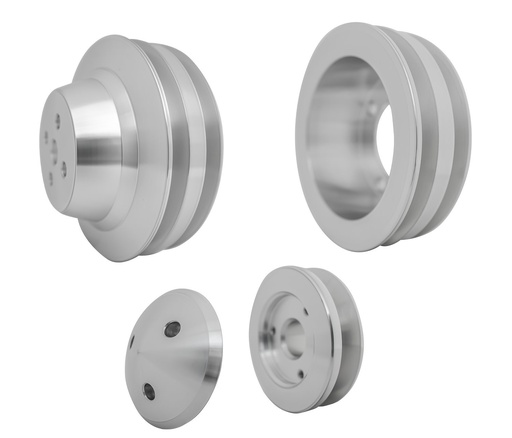 [MCH-1630] March Performance 1630: Performance Series V-Belt Pulley Kit 5-1/2", 2-Groove Crank Pulley